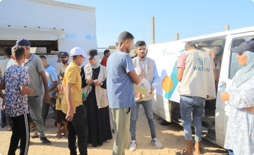 Repas chaud pour 25 orphelins